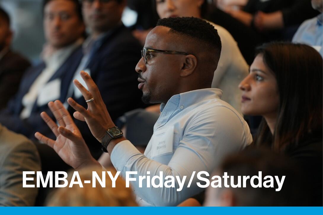 EMBA-NY Friday/Saturday Option