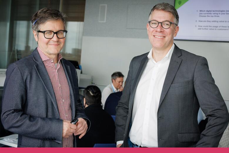 Co-directors of the Designing Customer Experiences: From Strategy to Execution program Bernd Schmitt and Markus Giesler